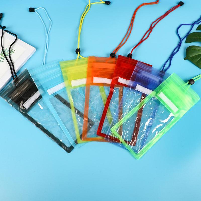 Product Introduction of Transparent Dustproof And Waterproof Bag For Mobile Phones, Touch Screen Swimming And Diving J3F2 34