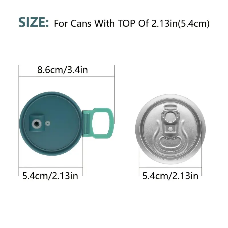 Reusable Coke Can Cup Lid, 1/4 Counts Cute Colorful Bottle Straw Lid, Pastel Mug Drinkware Accessories for Soda, Juice, Party Supplies, Tumbler 2