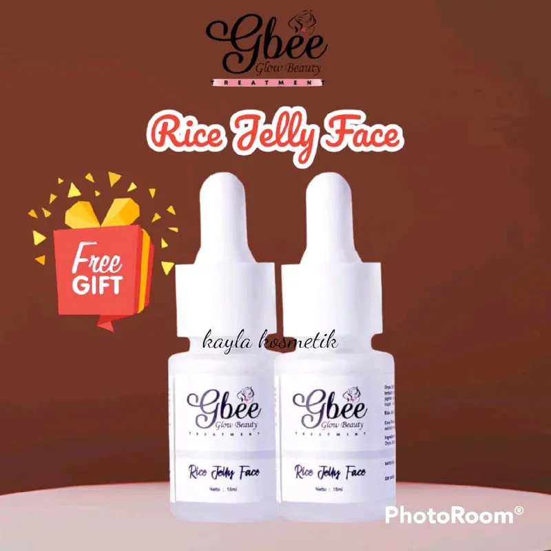 Serum Rice Jelly Face Gbee Glow Beauty untuk Mencerahkan Kulit dan Menghilangkan Bekas Jerawat - Kusam 0