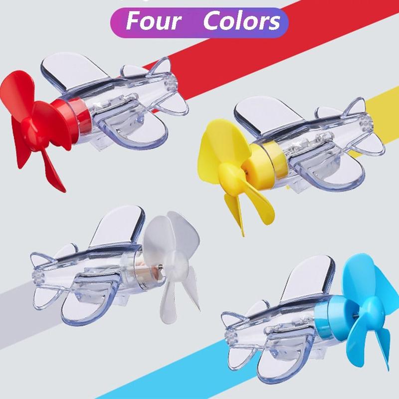 Product Introduction of Đồ Trang Trí Xe Hơi Máy Bay Nhỏ Thiết Kế Dễ Thương Với Chất Kết Dính Không để lại dấu vết, Hiệu Ứng Phát Điện Gió, Đèn LED, Thời Trang, Thích Hợp Để Đi Xe Đạp An Toàn, Năng Lượng Gió, Trang Trí Máy Bay Nhỏ Tay Lái 12