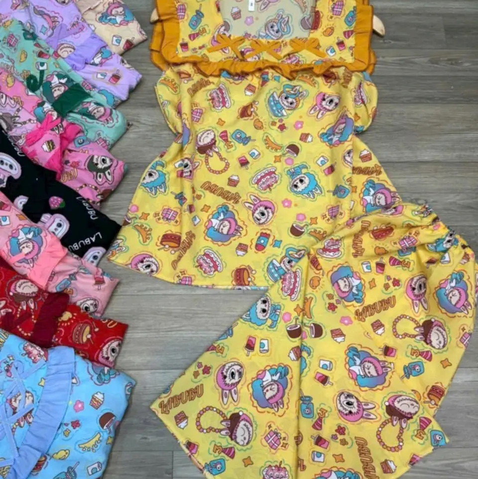 set đùi ngủ vải Thun lạnh mặt ngủ mát.. mềm mịn thoáng mát