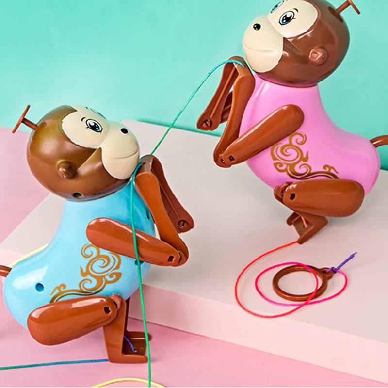 Creative Interesting Rope Climbing Monkey Pull-up Baby Toy Drawstring ...