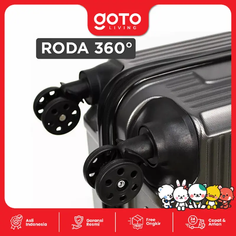 Goto [COD] Ranger Koper Cabin Suitcase Roda Bagasi Hardcase Kabin Waterproof 3