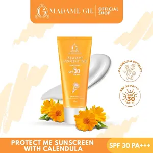 Madame Gie Protect Me Sunscreen SPF30++ 60mL With Calendula Extract Sunblock
