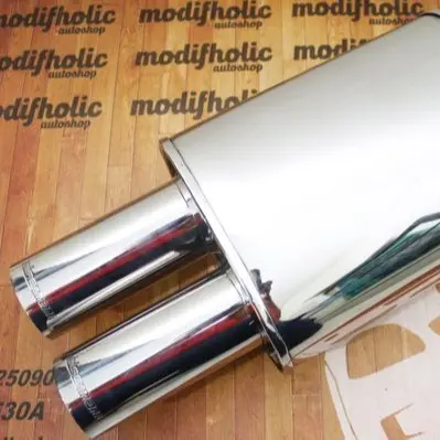 KNALPOT / MUFFLER EISENMANN FULL STAINLESS 2