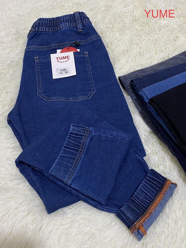 Quần Jean Lưng thun YUME JEAN BIGSIZE  Có size từ 30-44 cho người 120kg trở lại [FREESHIP Khi Mua Hàng] Vải dày và co giãn 4