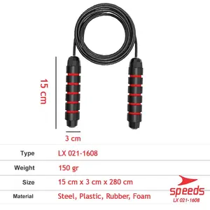 Skipping Lompat Tali Loncat Jump Rope Olahraga Loncat Anak Remaja Dewasa Outdoor 021-1608