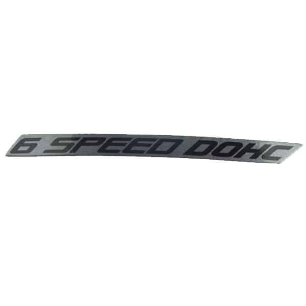 Gambar Sticker Body Mark 6 Speed Dohc Type 1- Honda CBR 150R K45R 86831K45A40ZA - Hitam, Sticker Body dari Honda Cengkareng Kota Tangerang Tokopedia