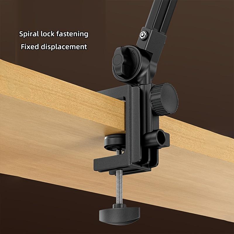 Product Introduction of Adjustable Tablet & Mobile Phone Stand, Dual-arm Support Gooseneck Phone Clip Holder, Multi-angle Mount for iPad Air Mini, Galaxy Tabs, Kindle Fire, Switch 5