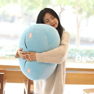 Boneka Bantal Karakter Rimuru Slime Tempest Ball Pillow Toys Doll Ukuran 30 cm Beraneka warna