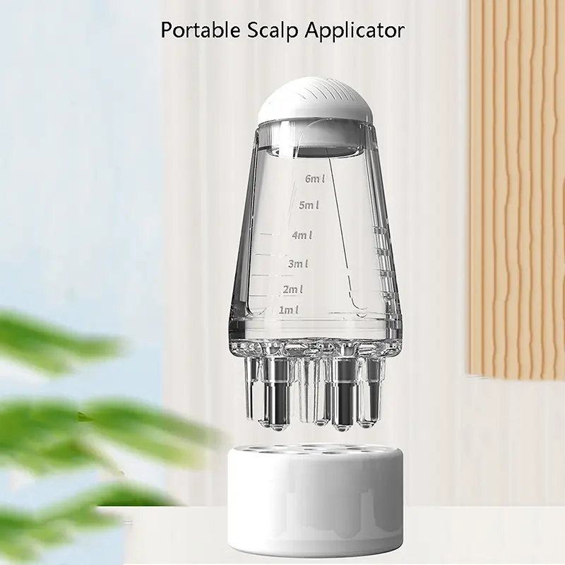 Dụng Cụ Chải Da Đầu, Cầm Tay Mini, Lược Chất Lỏng, Để Mát Xa Chân Tóc, Kích Thước Nhỏ, Thích Hợp Để Mát Xa Chân Tóc