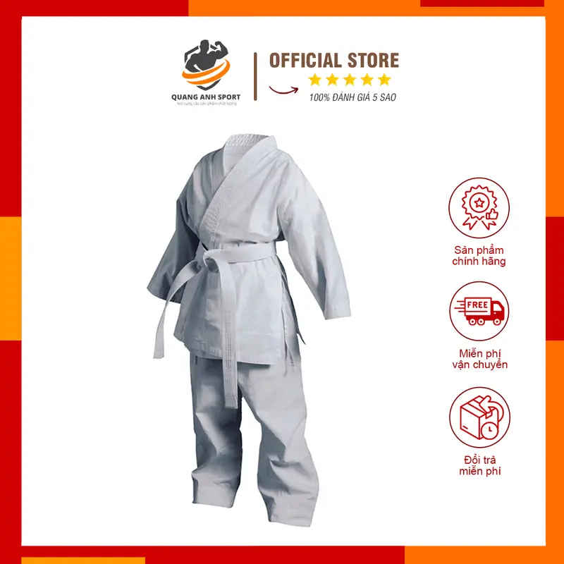 Võ Phục Karatedo Phong Trào, Quần Áo Karate Cho Người Lớn Và Trẻ Em 0