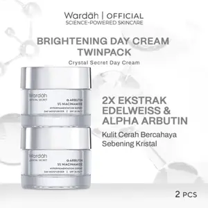 Wardah Crystal Secret Day Cream&Night Cream 30g