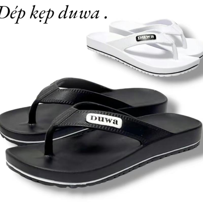  D03 Dép xỏ ngón nam nữ đúc liền khối siêu nhẹ DUWA - Hàng chính hãng. Nhẹ êm bền đẹp Đế Bằng Jean Đồng 