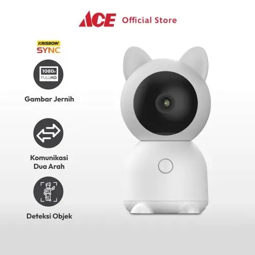 Krisbow Sync Ip Camera Bayi Wifi 3mp Baby 6t