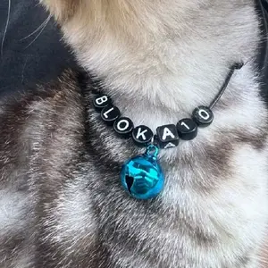 Kalung Kucing Bisa Custom Nama, Harga Sudah Termasuk Lonceng