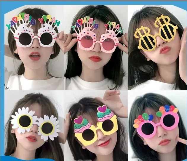 Kính mắt Happy Birthday dùng cho tiệc sinh nhật, phụ kiện cho tiệc sinh nhật Fubao Store 3