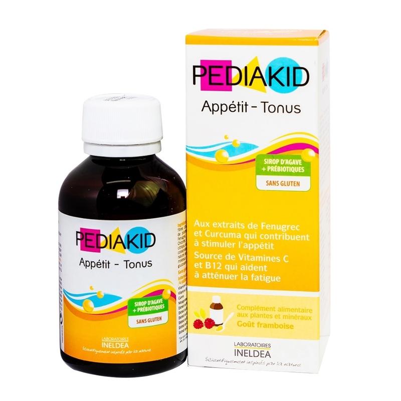 Siro Ăn Ngon Cho Bé Pediakid Appetit Tonus - Kích Thích Trẻ Thèm Ăn Tự Nhiên, Giảm Mệt Mỏi (125ml) 1