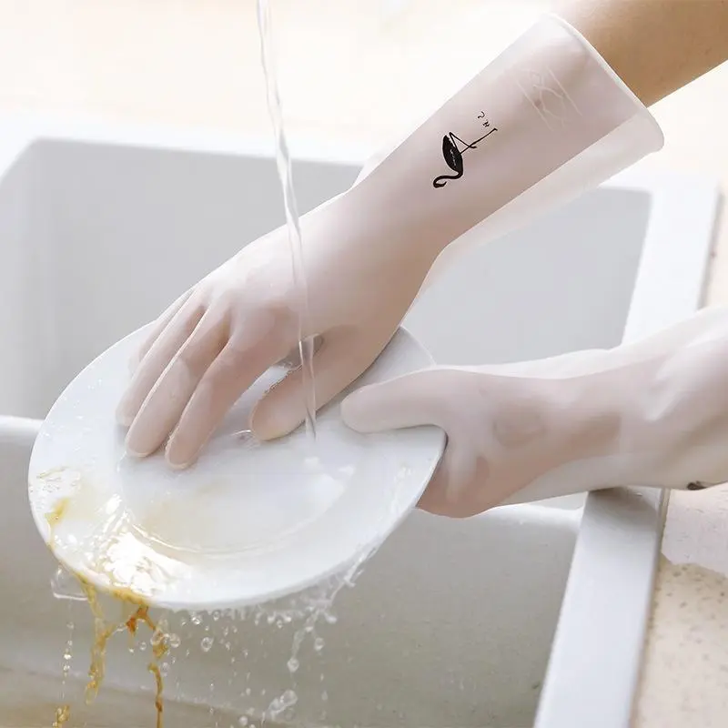 Găng tay cao su rửa chén, làm việc nhà siêu dai siêu dài Husband Clean Chống Nước