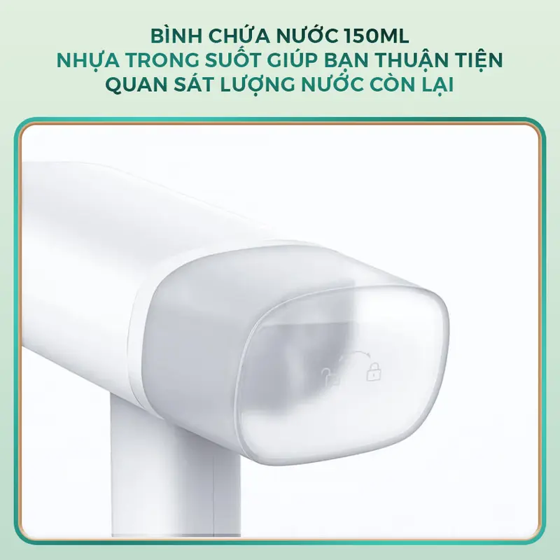 Bàn ủi hơi nước cầm tay Zanjia GT306 - Dung tích 150ml,Công suất 1200W,Từ động tắt điện,Bàn là hơi nước Ủi Quần Áo Là Quần Áo 1