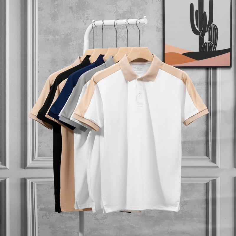  OMP6 ÁO THUN POLO KV1 OMEN TRỤ PHỐI TRƠN 