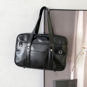 College Student Handheld Book Bag JK Uniform Bag Single Shoulder Bag Commuting Briefcase Bag Laptop Bag Travel Bag
