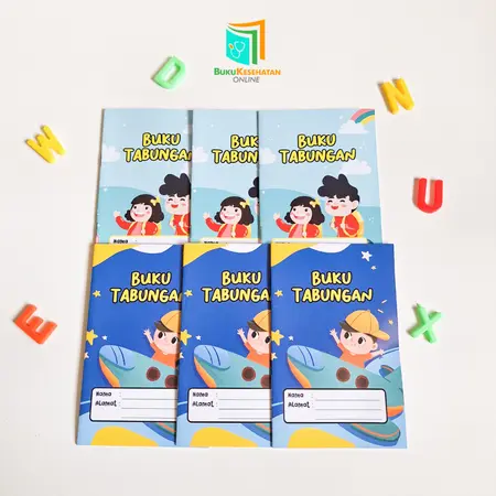 Buku Tabungan Sekolah untuk TK dan PAUD