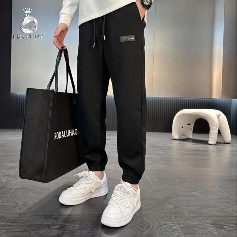  Quần Nỉ Dài Nam U.M.A New 2024  - Quần Jogeer thể thao nam co dãn 4 chiều Thun Sport Thể Dục Tập Thể Dục Jogger Tập Gym Thun Gân 