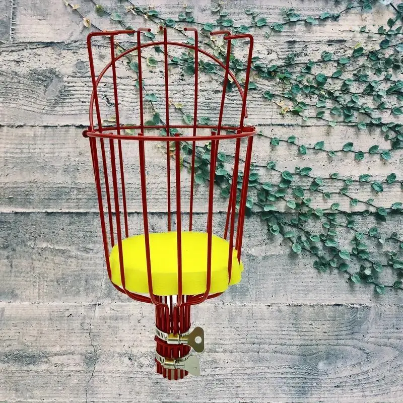 Metal High-altitude Fruit Picker Claw Tool, Garden Basket for Peaches, Pears & Oranges, No Power Needed, Home Improvement Equipment 6