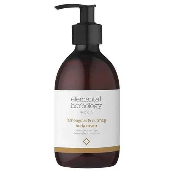 Elemental Herbology Lemongrass and Nutmeg Body Cream 290ml 0