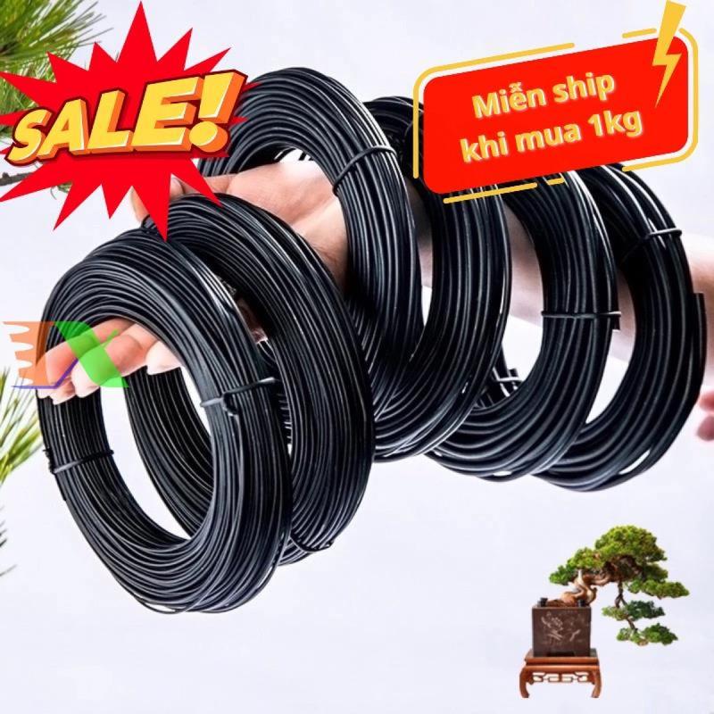 Ok Men Dây Quấn Cây Cảnh Bonsai 500g - Dây Nhôm Uốn Cây Cảnh Bonsai 1mm-5mm - Miễn Ship Khi Mua 1kg - Bảo Hành Nhà Sản Xuất