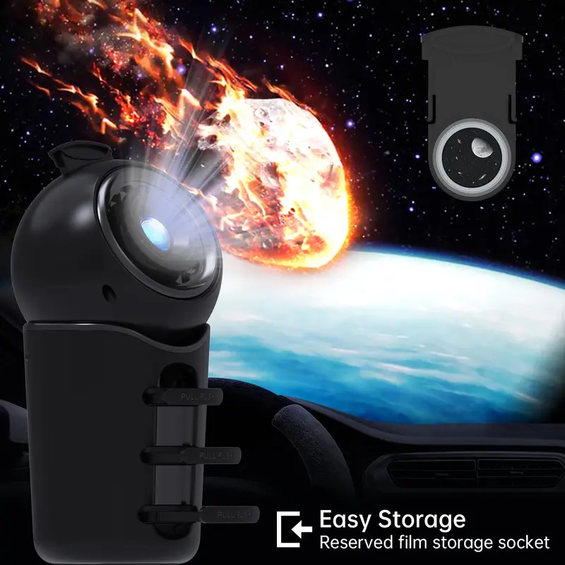Portable Star Projector Light, USB Rechargeable Car Star Projector Light, Car Interior Decorative Light, Novelty Lighting for Home, Car, Party 8