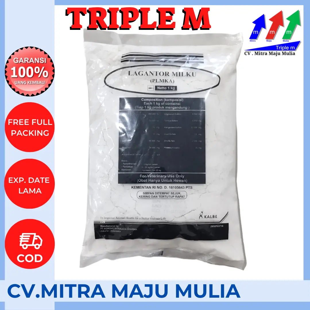 LAGANTOR MILKU 1  kg - Premix Sapi Kambing