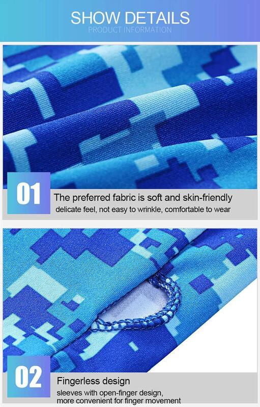 Product Introduction of 2pcs/Set Ice silk  Tactical Camouflage Face Bandana Sleeves Cycg Hiking Scarves Camping Head Scarrm Sleeve tyson  fury  gloves 6