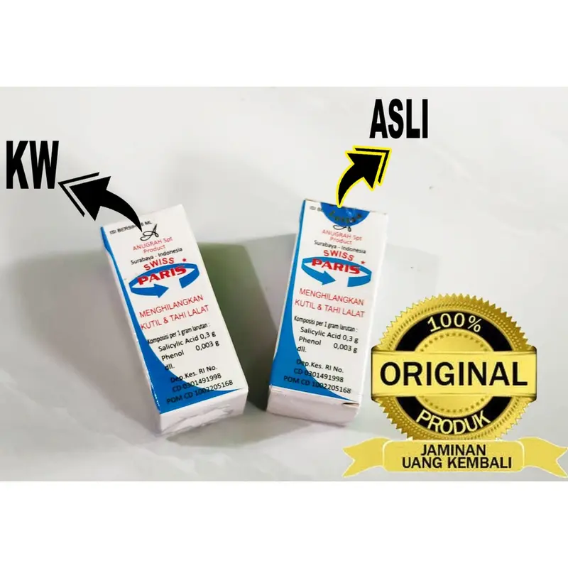 Swiss Paris Lotion untuk Menghilangkan Tahi Lalat, Kutil, dan Keloid 1