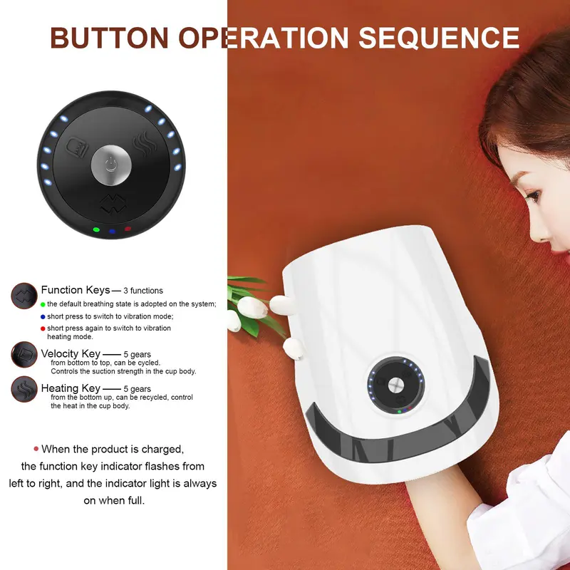 Portable Hand Massager, 1 Box Air Compression & Heating Hand Massager, Hand Massage Tool for Women & Men, Birthday Gifts for Parents 4
