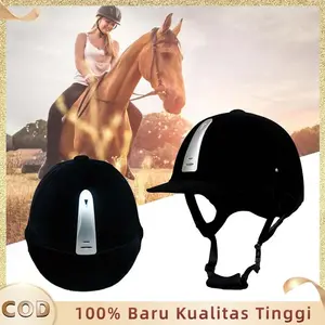 Helmet Berkuda Pelindung Kepala Berkuda Equestrian Helmet Adjustable Helm Berkuda