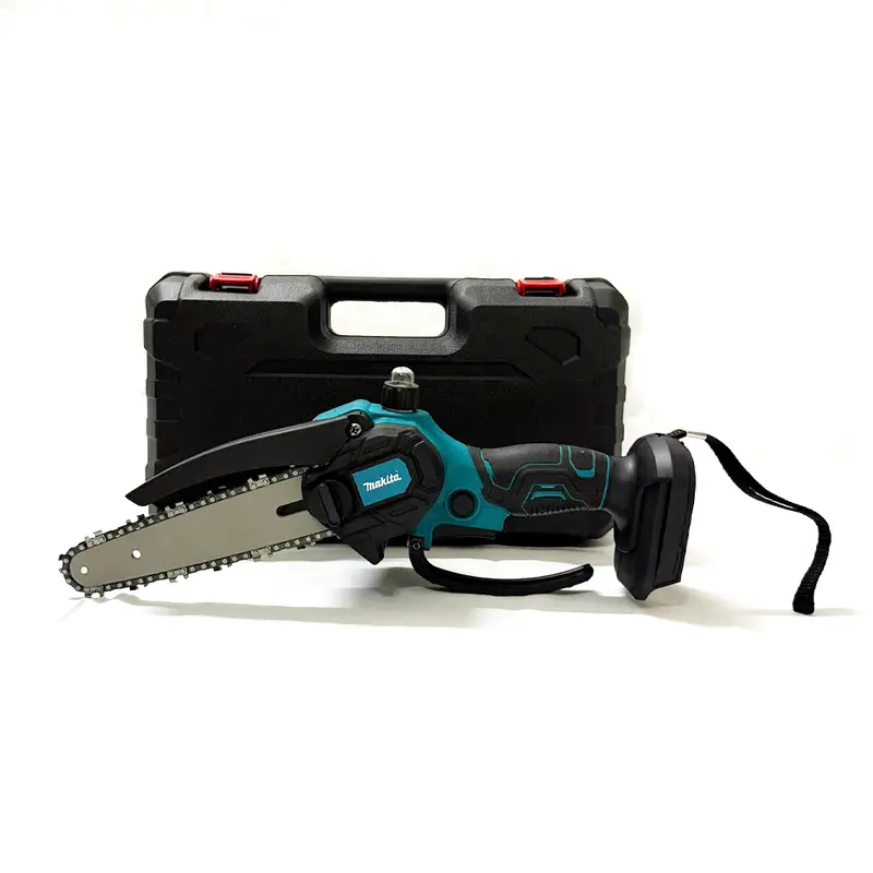 [BÁN CHẠY] Máy Cưa Xích PIN MAKITA 199V, Máy Cưa Xích Cầm Tay, Lõi Đồng, PIN Dung Lượng 32.000mAh, Lam Dài 6 Inch, Bảo Hành 12 Tháng 5