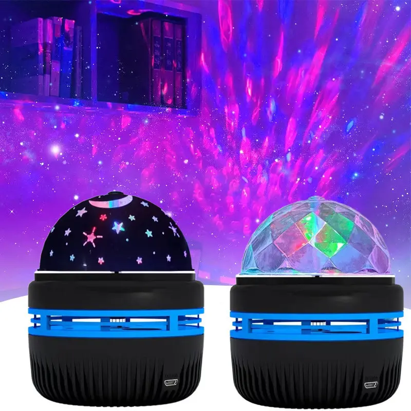 Lampu Langit Malam Bulan Bintang / Proyektor Galaxy Bintang Lampu Tidur 1