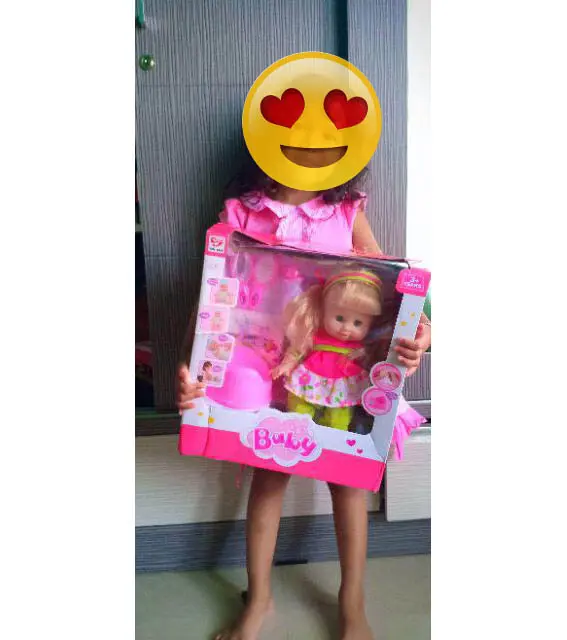 MAINAN ANAK BONEKA LUCU BISA NGOMONG, BISA MINUM DAN PIPIS 3
