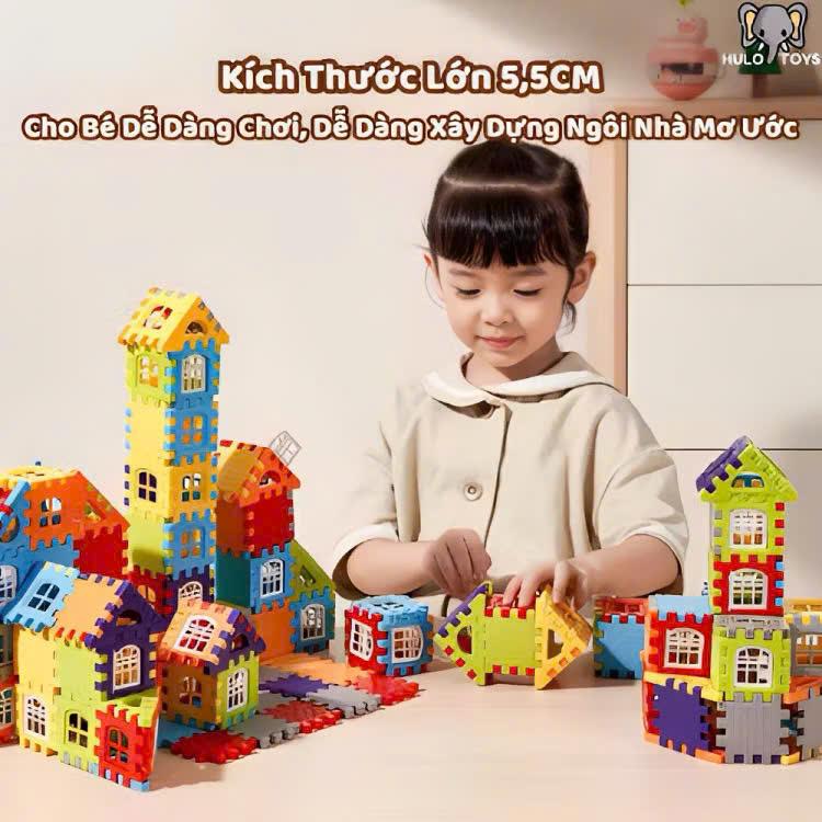 Đồ Chơi Lắp Ghép Xếp Hình Xây Dựng Kiến Trúc, Bộ Nhiều Chi Tiết Lắp Ghép Khối Xây Dựng Giúp Bé Phát Triển Trí Thông Minh Và Sự Khéo Léo
