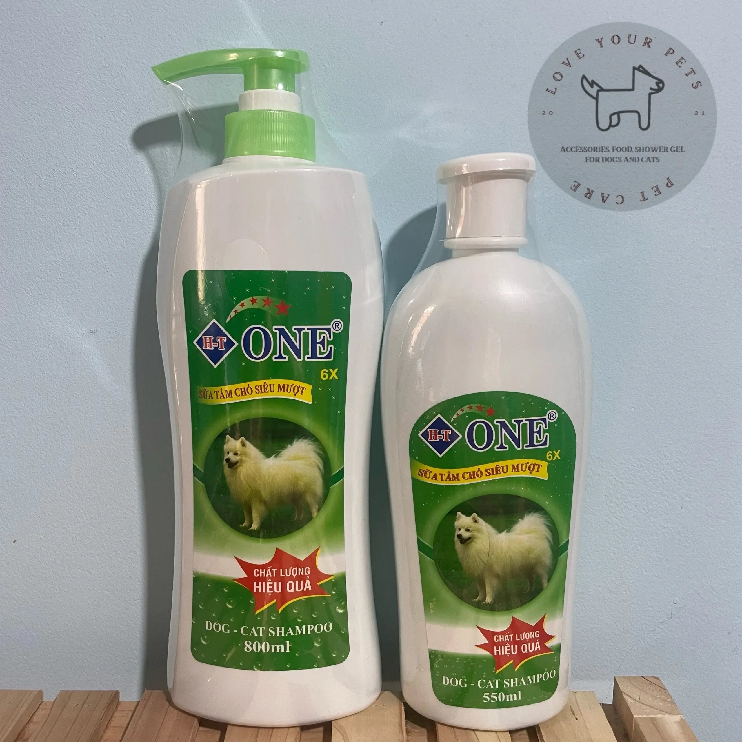 Sữa tắm One 6x siêu mượt lông dành cho chó mèo 800ml