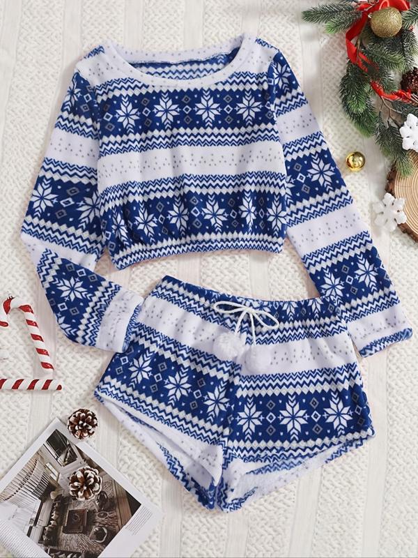 Christmas Pom Pom Long Sleeve Top Christmas Pom Pom Long Sleeve Top