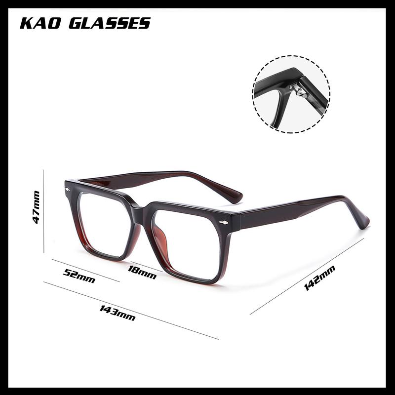 Product Introduction of K143 - Mắt kính thời trang Nam Nữ - Tặng hộp - Freeship - Đổi hàng trong 7 ngày 4