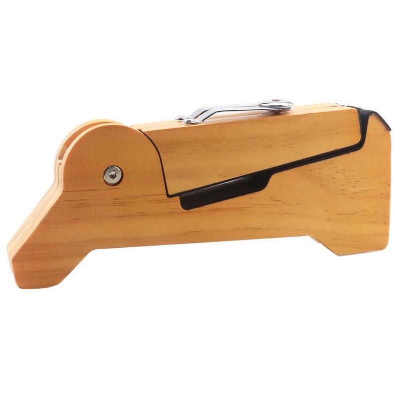 Product Introduction of Wooden Guitar Stand, Folding A-frame Wooden Floor Stand for Acoustic Electric Classical Guitars with Non-slip Rubber, Music Accessories 3