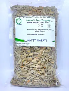 1000gr Roasted Sunflower Seeds/ Biji Bunga Matahari Rasa ASIN - Oven - Matang - Panggang