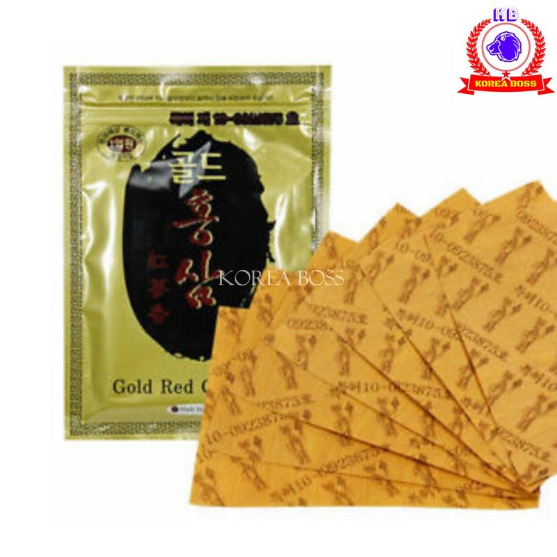 Product Introduction of Cao dán sâm hàn quốc Gold Red Ginseng, gói 20 miếng - Miếng dán sâm giảm đau 6