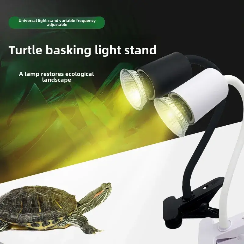 Turtle Back Lamp Supplies Uvb Heating  Turtle Uva Climbing Pet Lamp Ceramic Full Spectrum Sun Lamp Pet