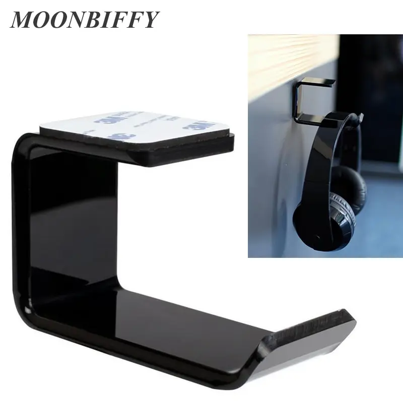 Hanger Bracket Gantungan Headphone Earphone Plastik