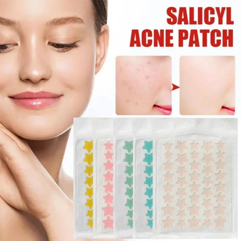 40Pcs/sheet Durable Acne Treatment Pimple Patches Cute Star Shaped Colorful Pimple Cover Sticker Invisible Skin Care Acne Patch 0
